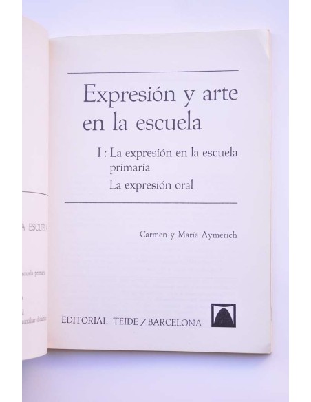 Expresión y arte en la escuela. 1. La expresión oral