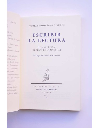 Escribir la lectura