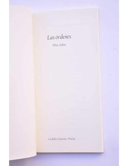 Las órdenes