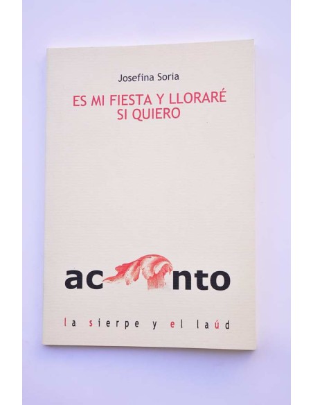 En mi fiesta lloraré si quiero