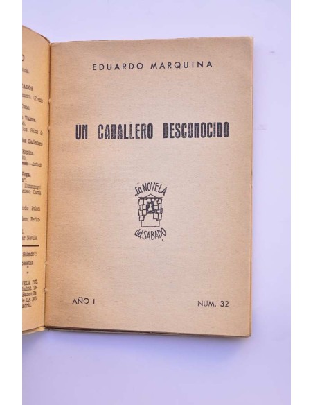 Un caballero desconocido