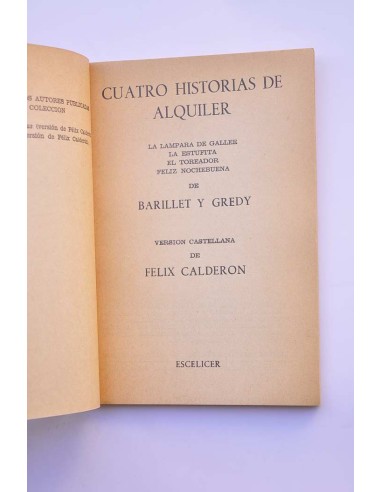 Cuatro historias de alquiler