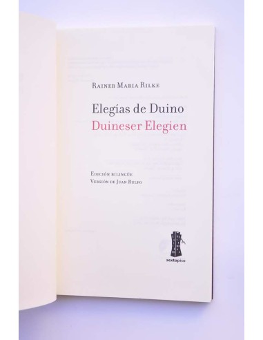 Elegías de Duino - Duineser Elegien