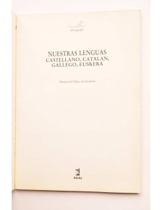 Nuestras lenguas: castellano, catalán, gallego, euskera 2