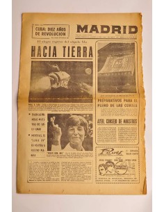 Madrid. Diario de la noche. Año XXXi, martes, 22 julio 1969