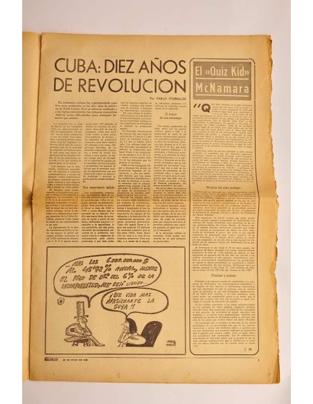 Madrid. Diario de la noche. Año XXXi, martes, 22 julio 1969