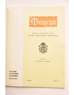 Murcia. Revista informativa de la Diputación Provincial.... 2