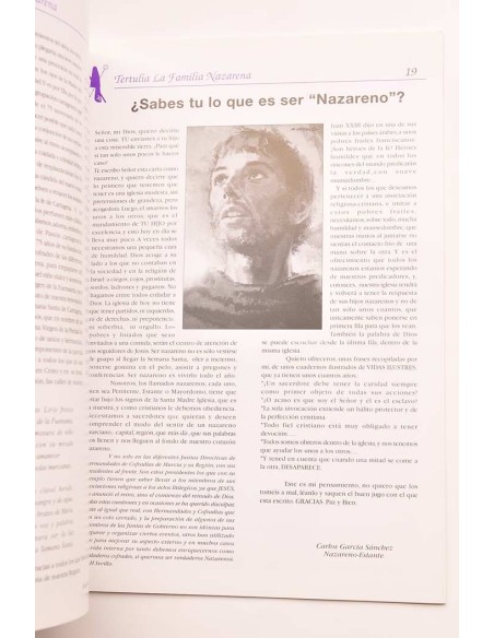 Tertulia. La familia nazarena. 2003, nº 2