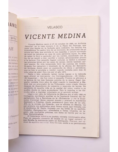 Vicente Medina. Antología