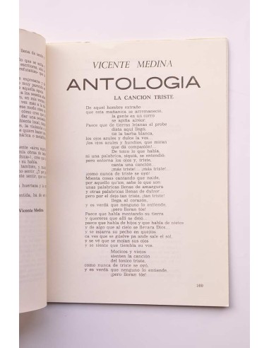Vicente Medina. Antología