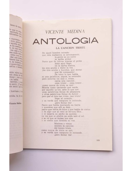 Vicente Medina. Antología