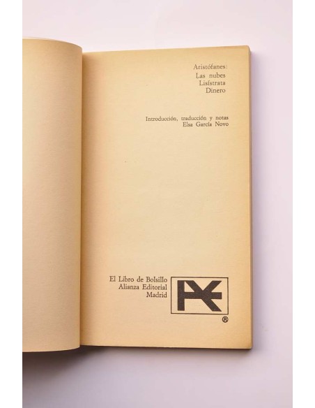 Las nubes, Lisístrata, Dinero