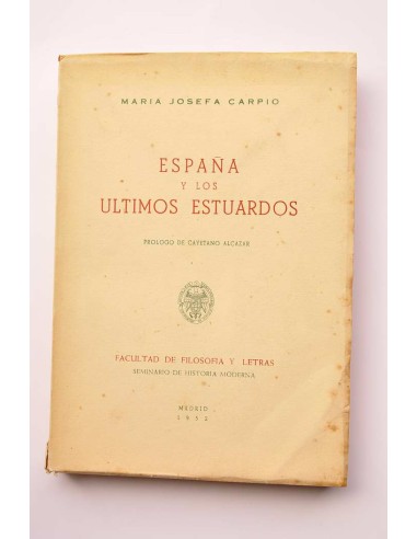 España y los últimos Estuardos