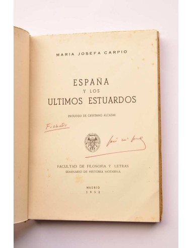 España y los últimos Estuardos