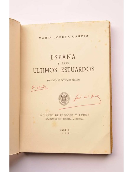 España y los últimos Estuardos