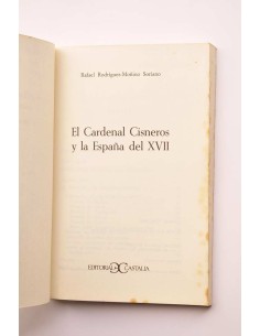 EL cardenal Cisneros y la España del siglo XVII 2