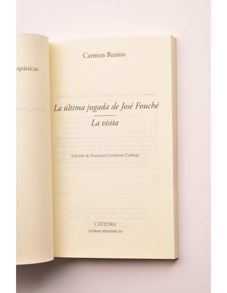 La última jugada de José Fouché - La visita