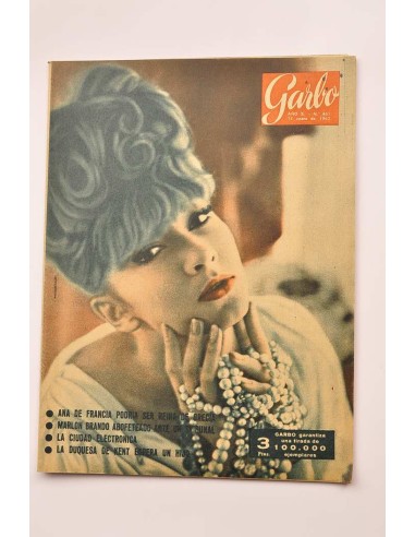 Garbo. Nº Año X., nº 461, 13 enero 1962