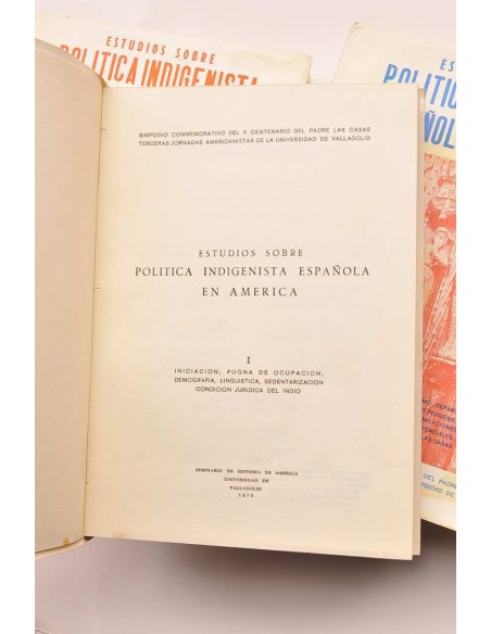 Estudios sobre Política indigenista española en América