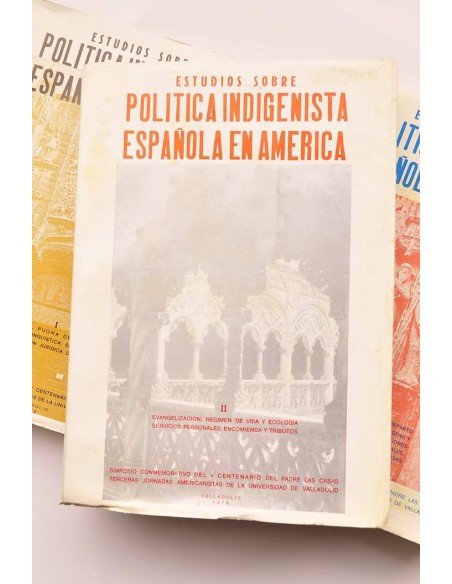 Estudios sobre Política indigenista española en América