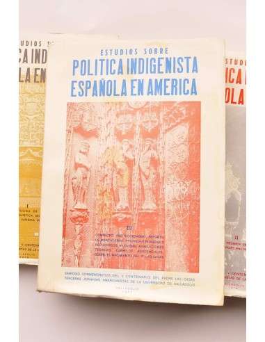 Estudios sobre Política indigenista española en...