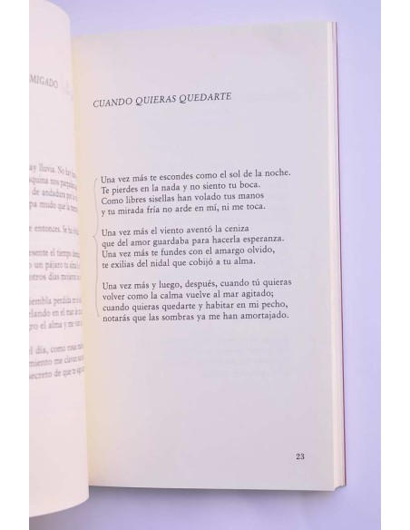 Buenas noches, amor, en tu tristeza