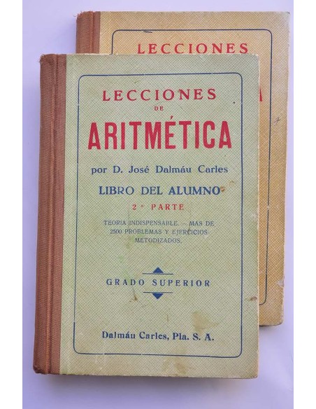 Lecciones de aritmética. Libro del alumno. Grado superior