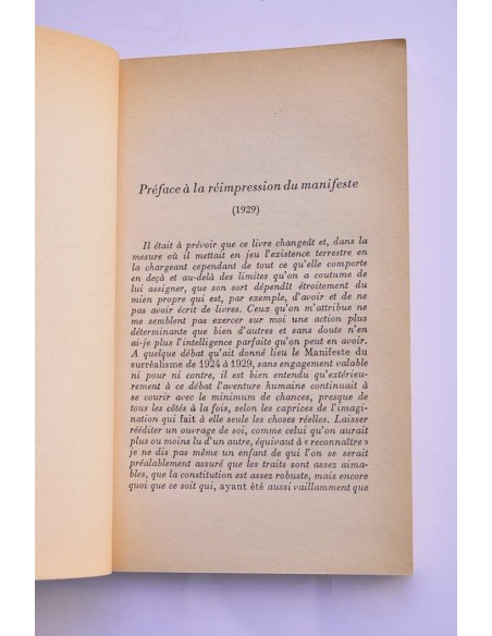 Manifestes du Surréalisme