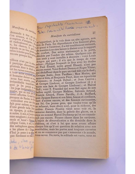 Manifestes du Surréalisme