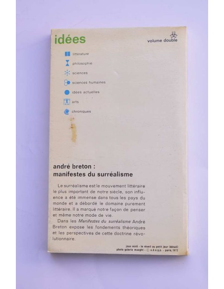 Manifestes du Surréalisme