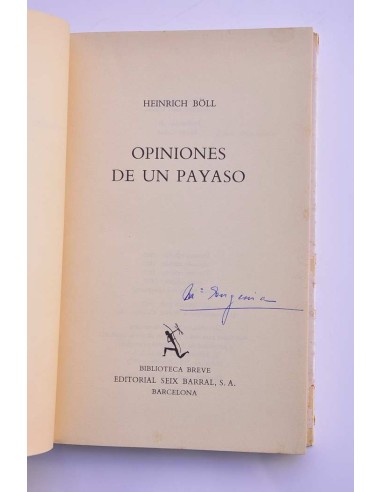 Opiniones de un payaso