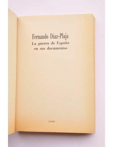 La guerra de España en sus documentos