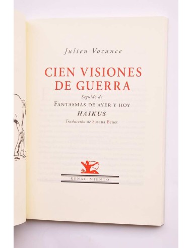 Cien visiones de guerra, seguido de Fantasmas...