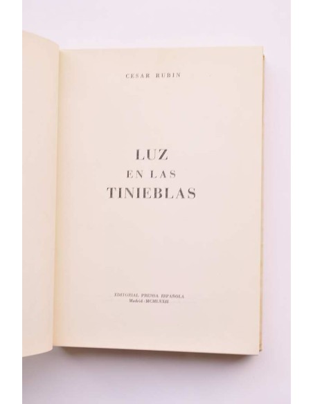 Luz en las tinieblas