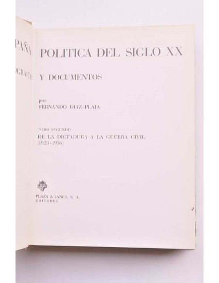 De la Dictadura a la Guerra Civil (1923 - 1936)