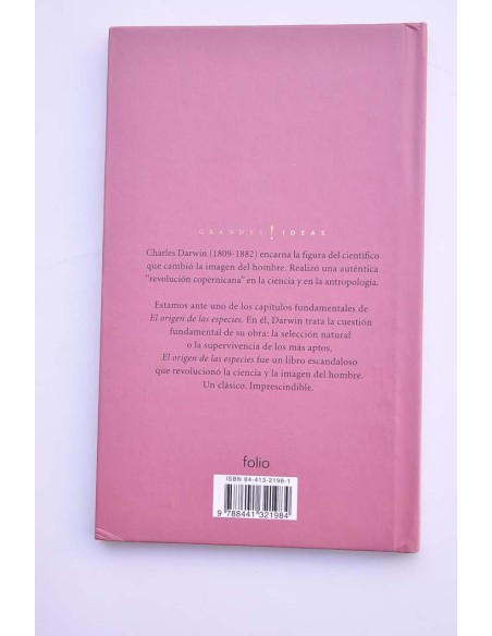 La selección natural (El origen de las especies, cap. IV)