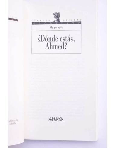 ¿Dónde estás, Ahmed?