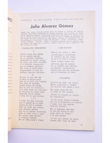 Poetas murcianos contemporáneos (primera serie)