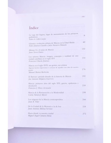 Murcia, ayer y hoy. Ciclo de conferencias