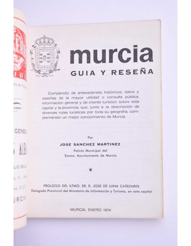 Murcia, guía y reseña