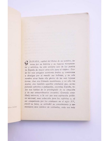 Granada. Guía del viajero