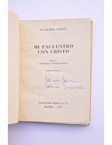 Mi encuentro con Cristo