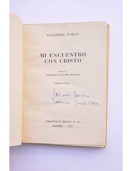 Mi encuentro con Cristo