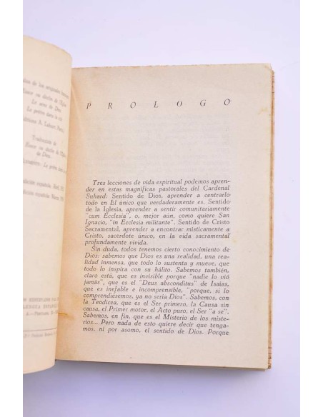 Dios, Iglesia, sacerdocio (tres pastorales)