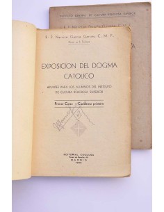 Exposición del dogma católico. Primer curso 2