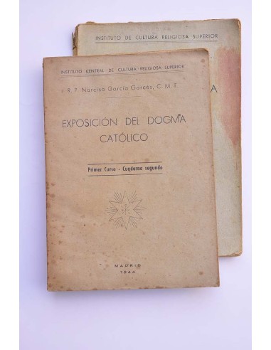 Exposición del dogma católico. Primer curso