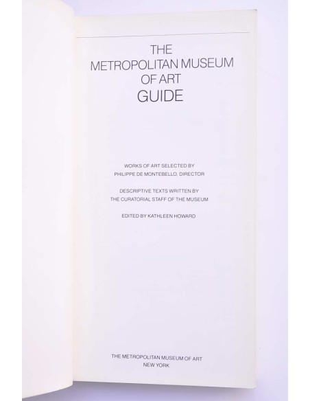 The Metropolitan Museum of Art. Guide