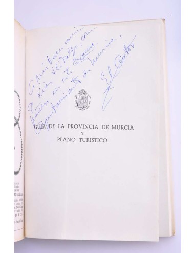 Guía de la Provincia de Murcia y plano turístico