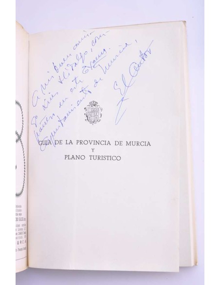 Guía de la Provincia de Murcia y plano turístico