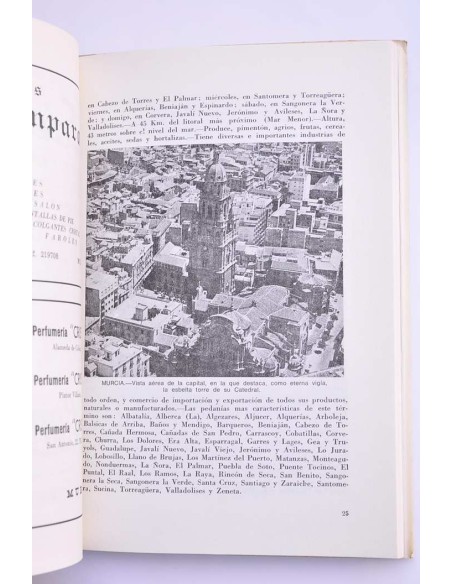 Guía de la Provincia de Murcia y plano turístico